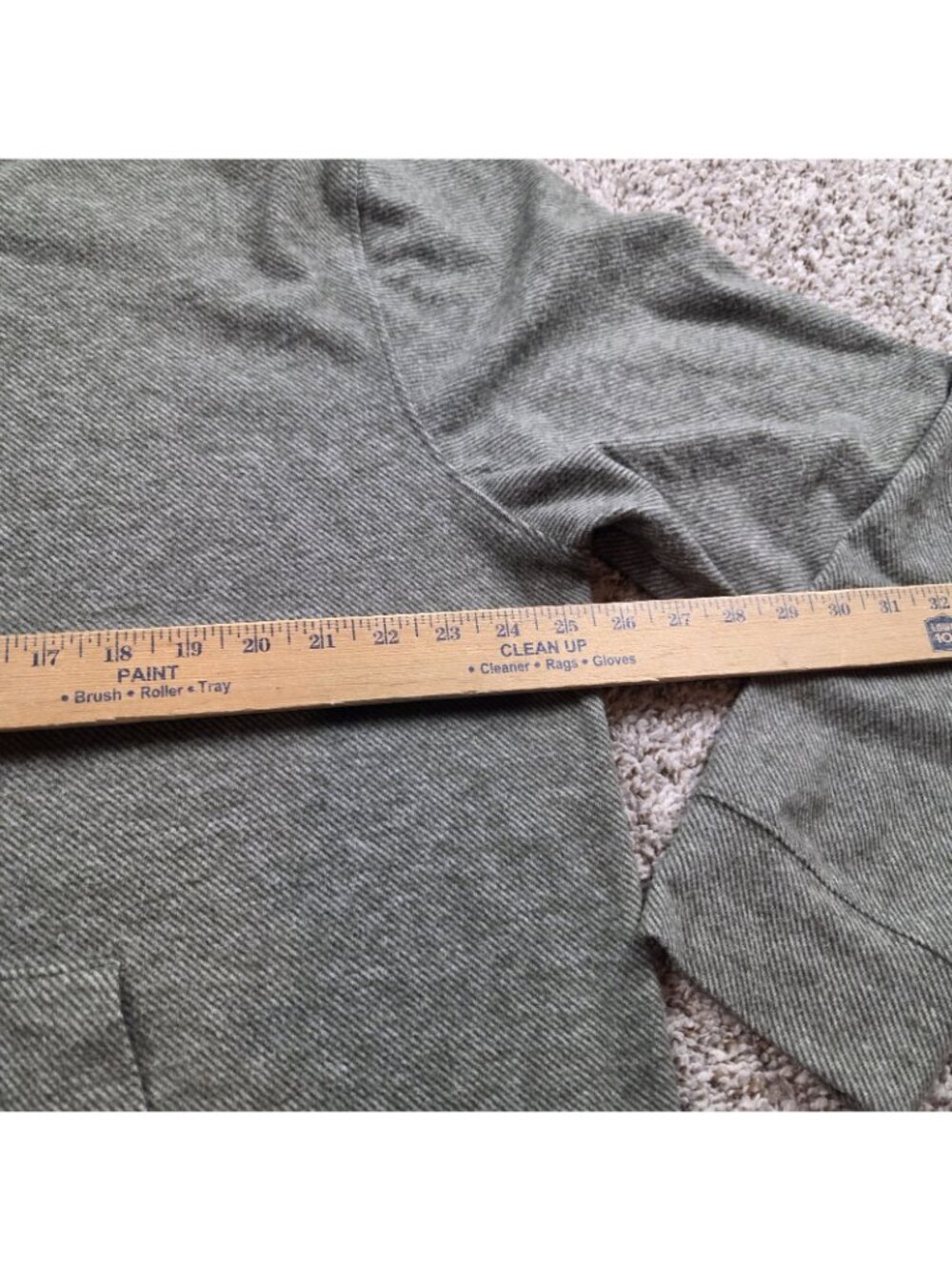 7 Diamonds Hoodie Henley Mens 2XL Stripe Polyester Blend Soft Pullover - Picture 3 of 6